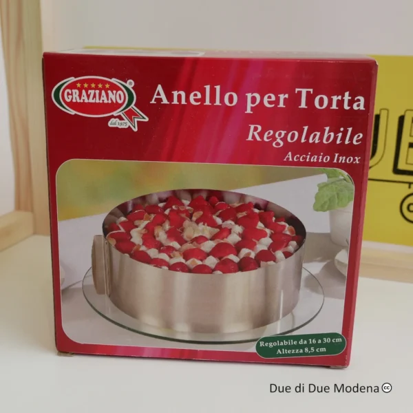 Anello per torta regolabile Graziano