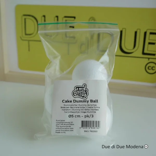 Cake Dummy Ball 5 cm FunCakes