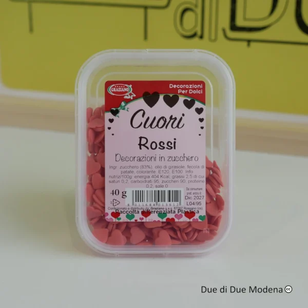 Cuori Perlati Graziano Rosso