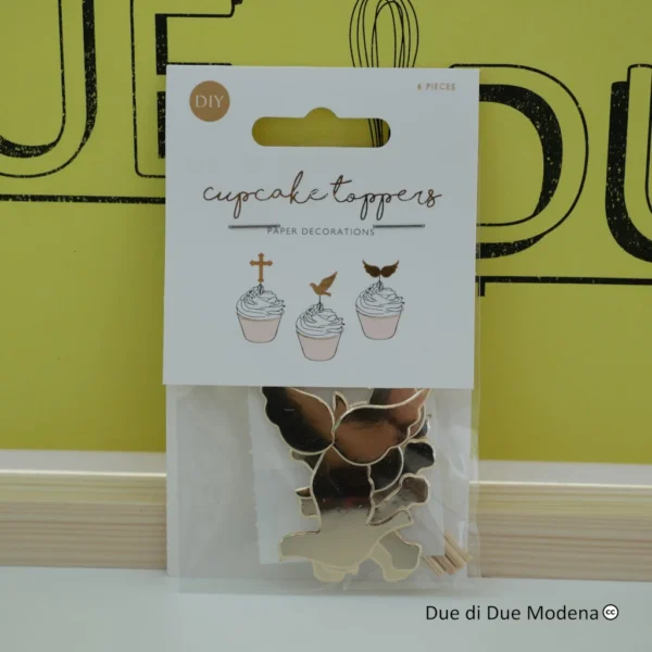Cupcake toppers prima comunione PartyDeco