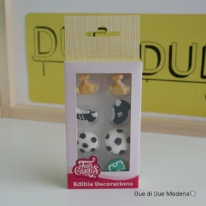 Decorazioni edibili calcio FunCakes