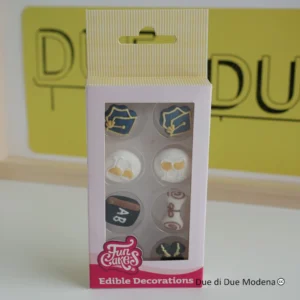 Decorazioni edibili tema laurea FunCakes