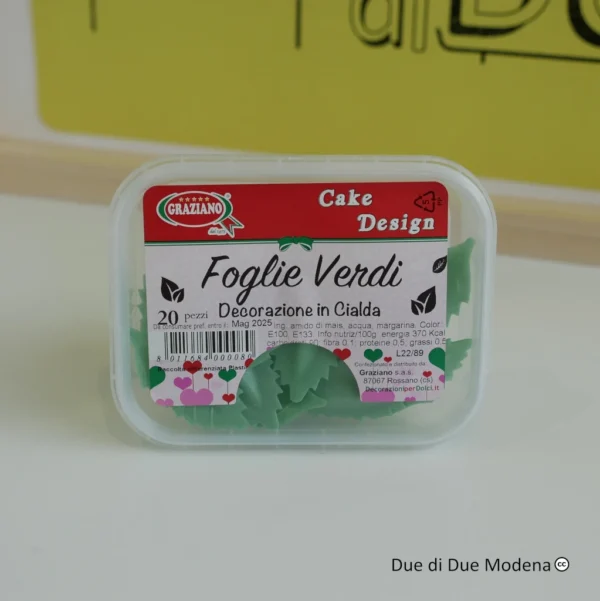 Foglie verdi in cialda Graziano 1