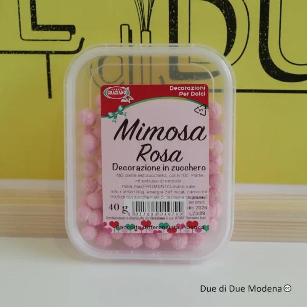 Mimose in zucchero Graziano Rosa