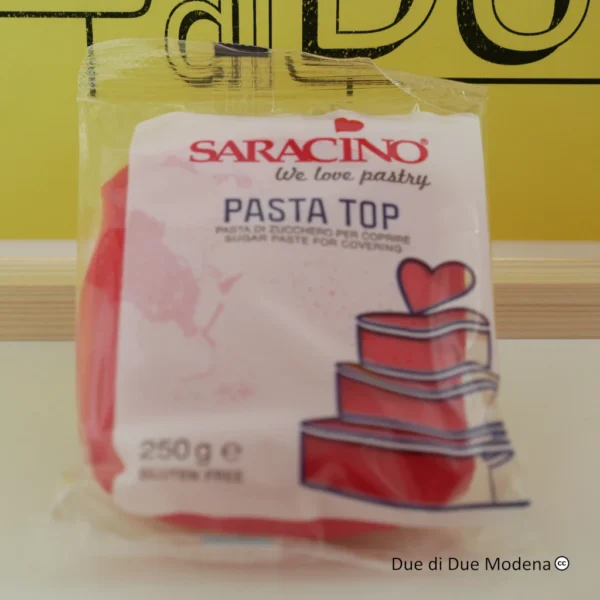 Pasta di zucchero Saracino rosso