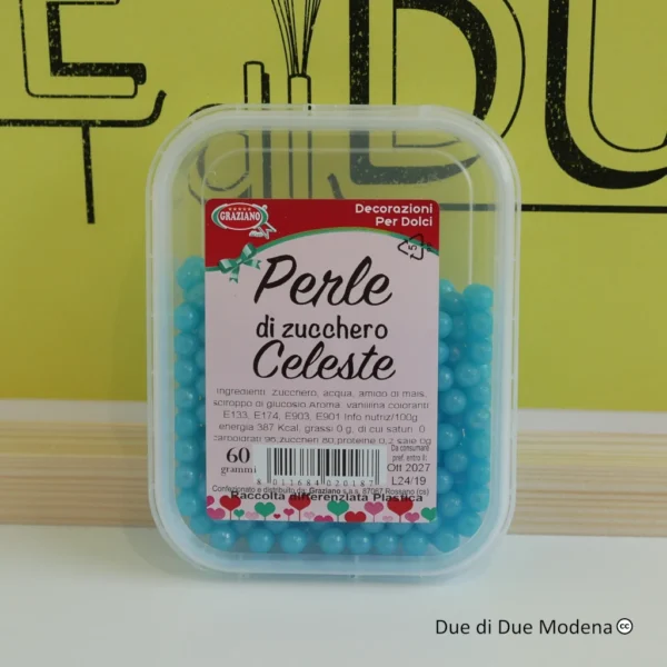 Perle di zucchero Graziano Celeste