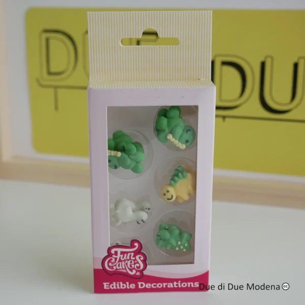Piccoli dinosauri in zucchero FunCakes