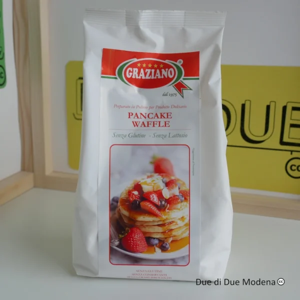 Preparato pancake waffle Graziano