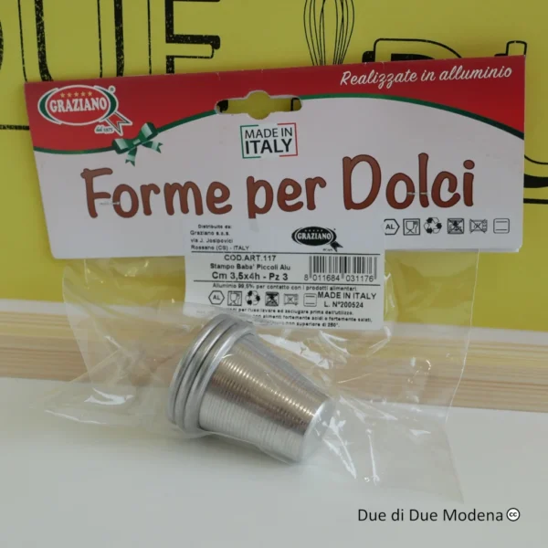 Stampi babà piccolo Graziano