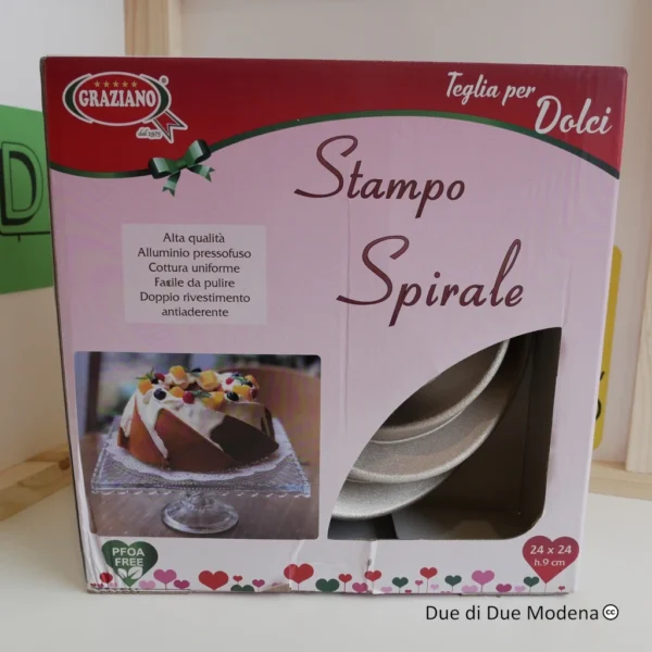 Stampo Spirale Graziano