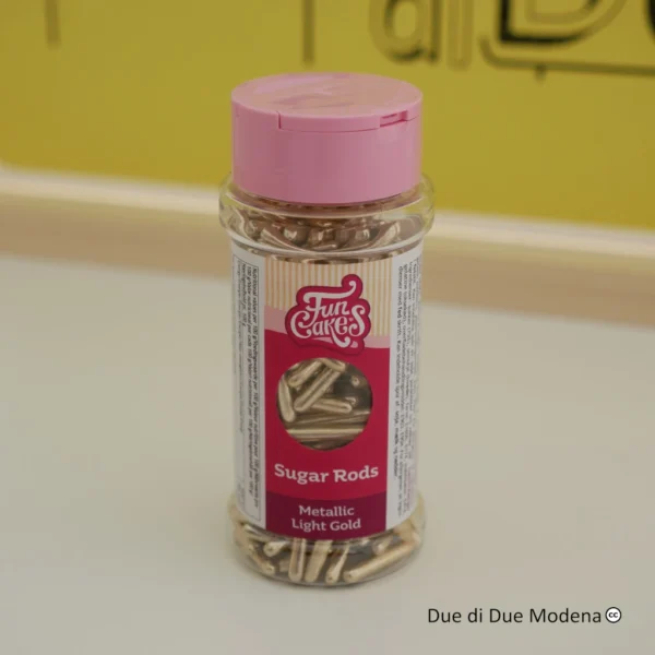 Sugar Rods FunCakes Oro metallico