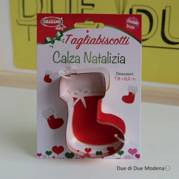 Tagliabiscotti Calza Natalizia Graziano