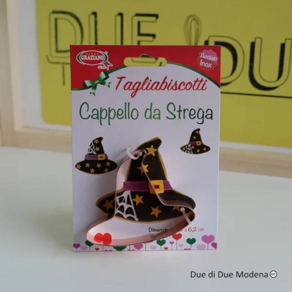 Tagliabiscotti Cappello da strega Graziano