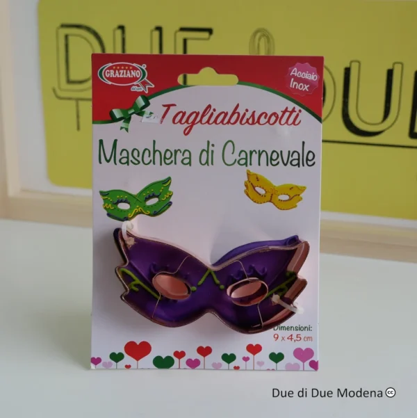 Tagliabiscotti Maschera di Carnevale Graziano