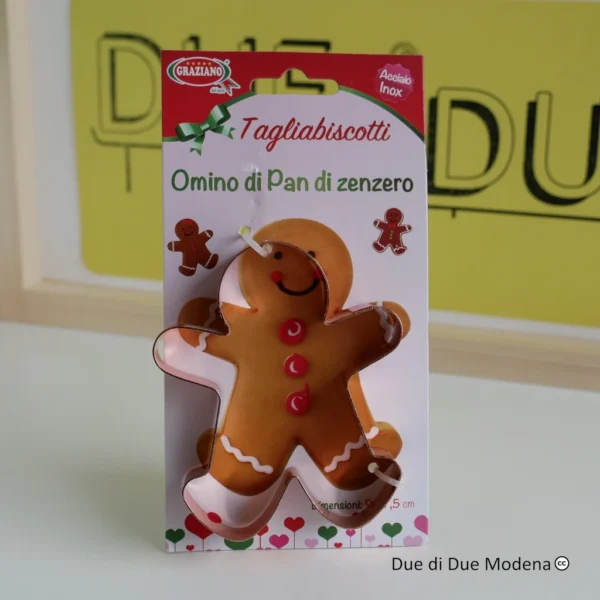 Tagliabiscotti Omino Pan di Zenzero Graziano