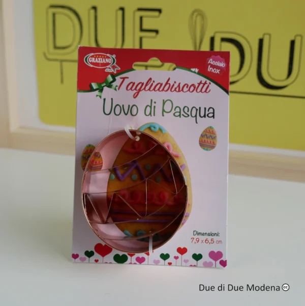 Tagliabiscotti Uovo di Pasqua Graziano