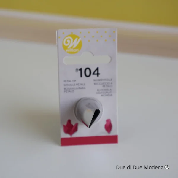 Beccuccio a petalo numero 104 Wilton