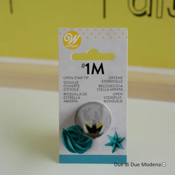 Beccuccio stella aperta numero 1M Wilton - immagine 2