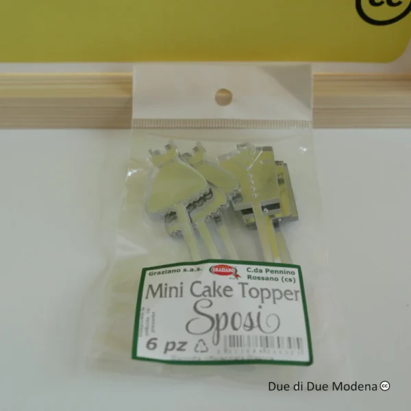 Mini cake topper sposi Graziano