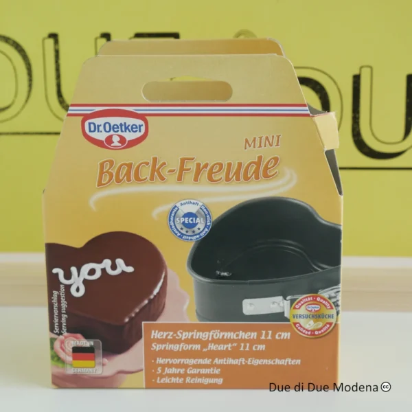 Mini teglia cuore Dr.Oetker