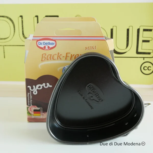 Mini teglia cuore Dr.Oetker particolare