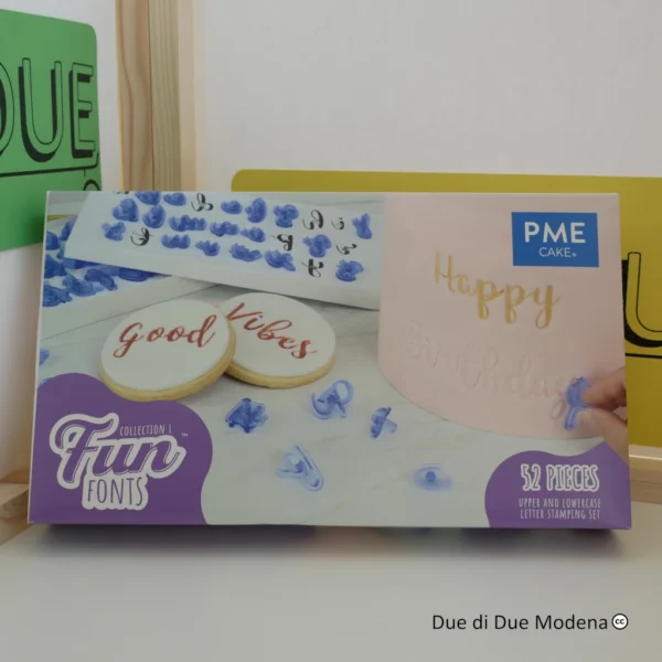 Set di stampi lettere PME
