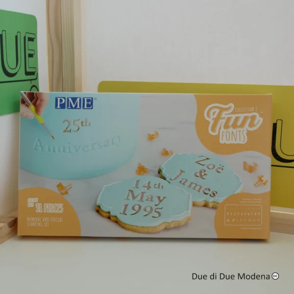 Set stampi numeri PME