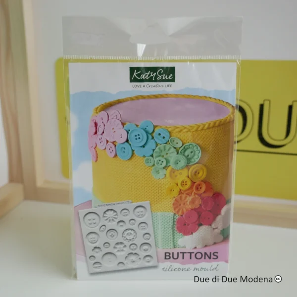 Stampo in silicone bottoni Katy Sue