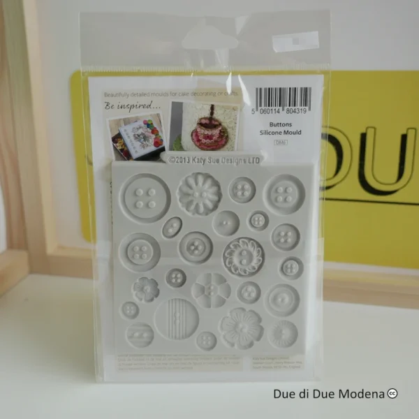 Stampo in silicone bottoni Katy Sue - immagine 2