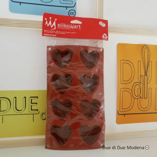 Stampo in silicone cuori Silikomart