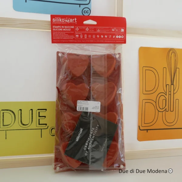 Stampo in silicone cuori Silikomart - immagine 2