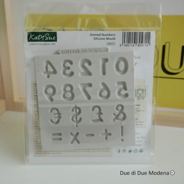 Stampo in silicone numeri Katy Sue - immagine 2