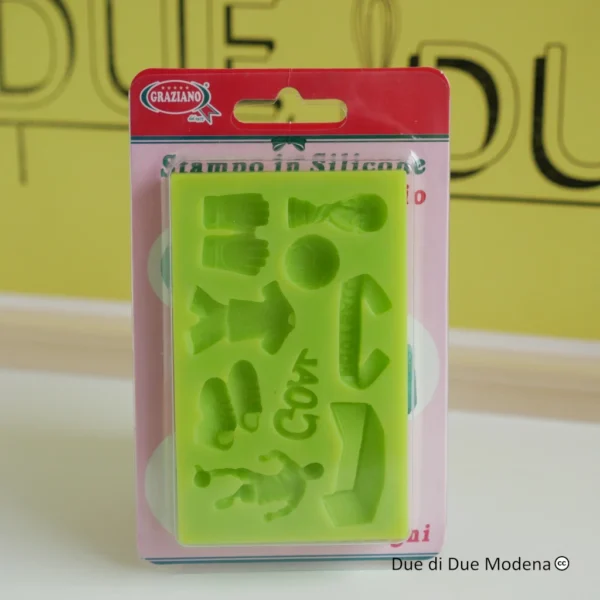 Stampo in silicone a tema calcio Graziano