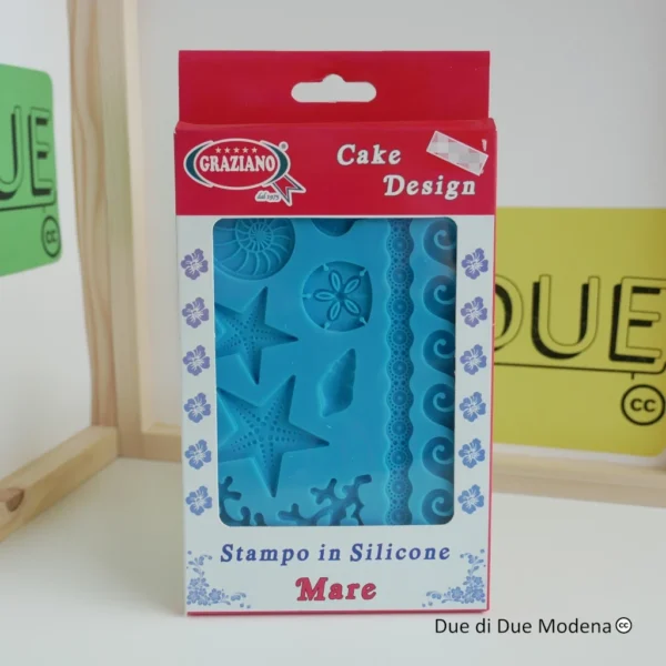 Stampo in silicone tema mare Graziano