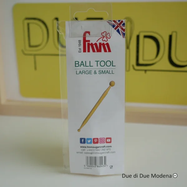 Strumento per modelling Ball tool FMM lato anteriore della confezione
