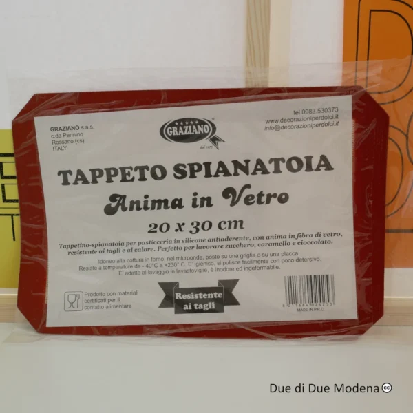 Tappeto spianatoia in silicone Graziano