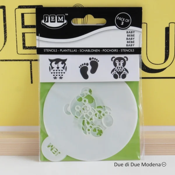 Set stencil baby JEM